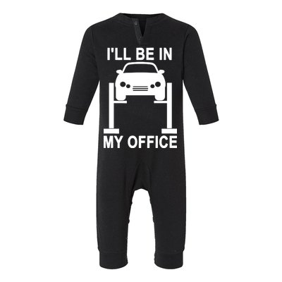 I'll Be In My Office Infant Fleece One Piece