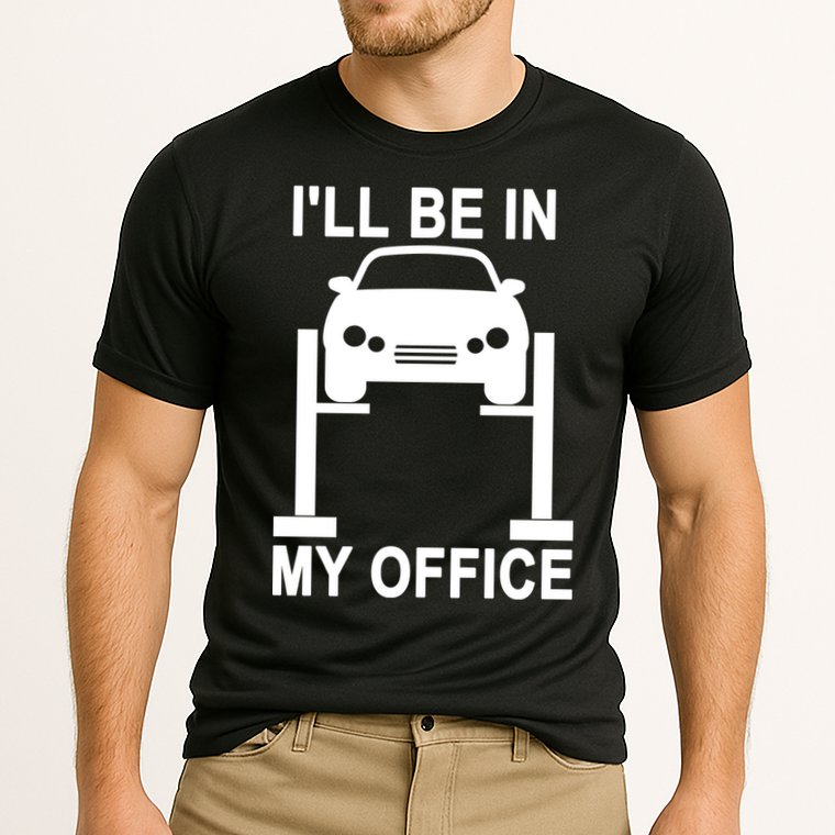 I'll Be In My Office Performance Shirt