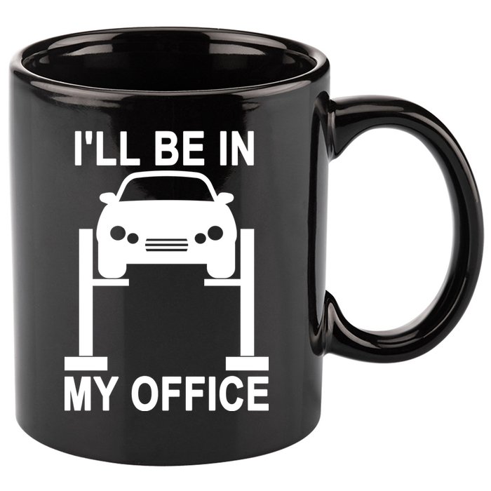 I'll Be In My Office 11oz C Handle Ceramic Mug
