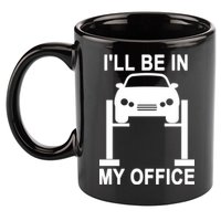 I'll Be In My Office 11oz C Handle Ceramic Mug