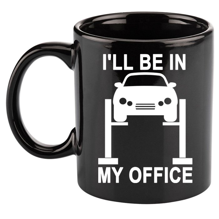 I'll Be In My Office 11oz C Handle Ceramic Mug