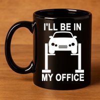 I'll Be In My Office 11oz C Handle Ceramic Mug