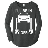 I'll Be In My Office Women's Perfect Tri Tunic Long Sleeve Shirt