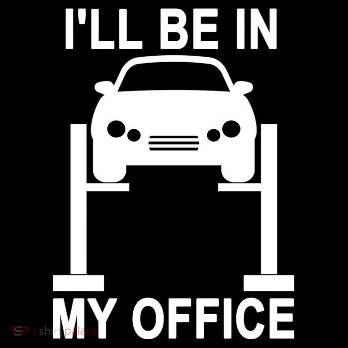 I'll Be In My Office Flat Bill Trucker Hat