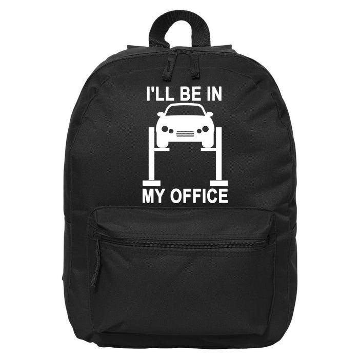 I'll Be In My Office 16 in Basic Backpack