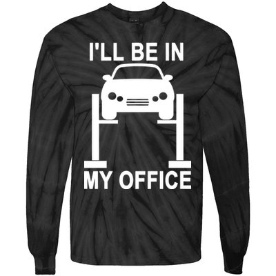 I'll Be In My Office Tie-Dye Long Sleeve Shirt