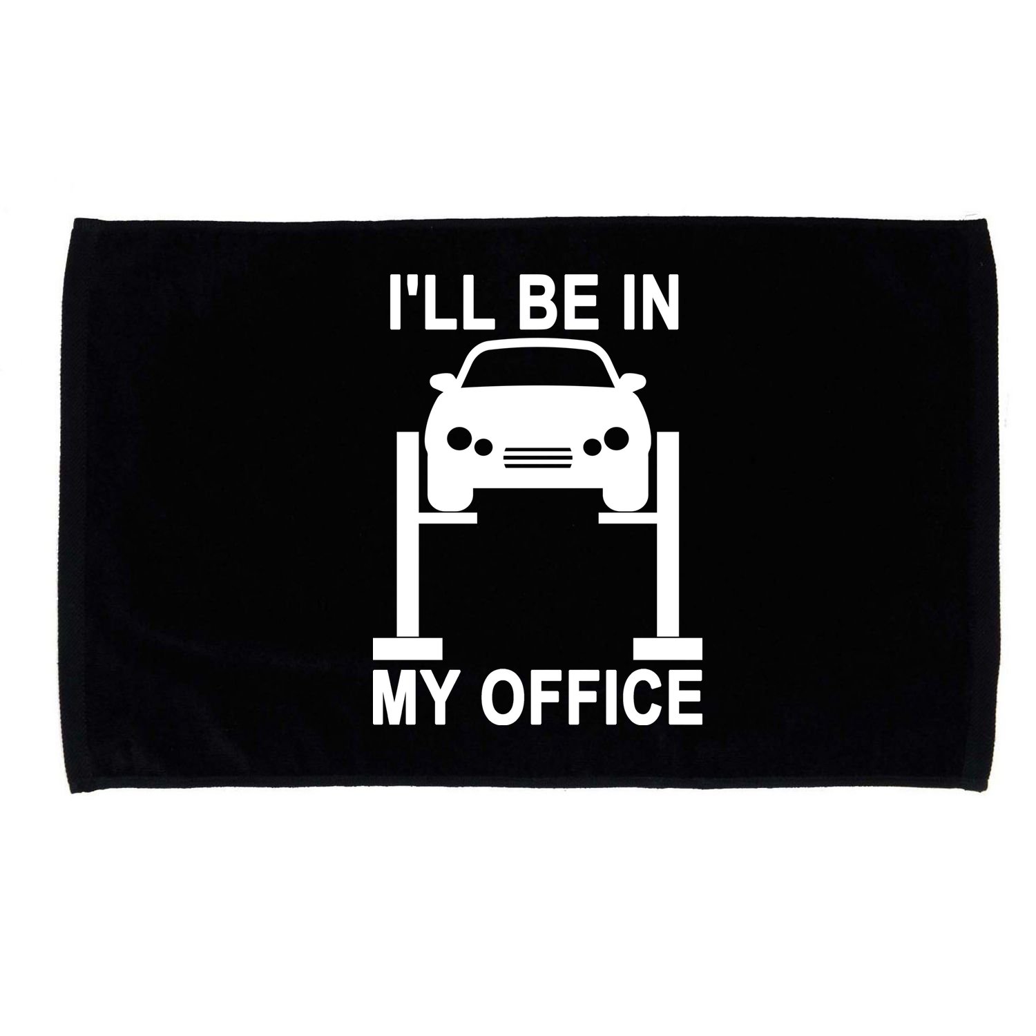 I'll Be In My Office Microfiber Hand Towel