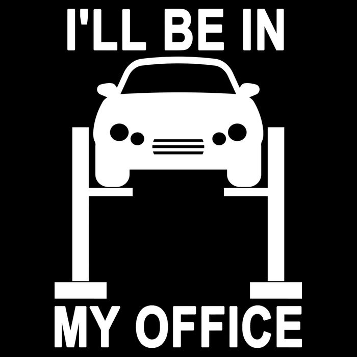 I'll Be In My Office Women's Crop Top Tee