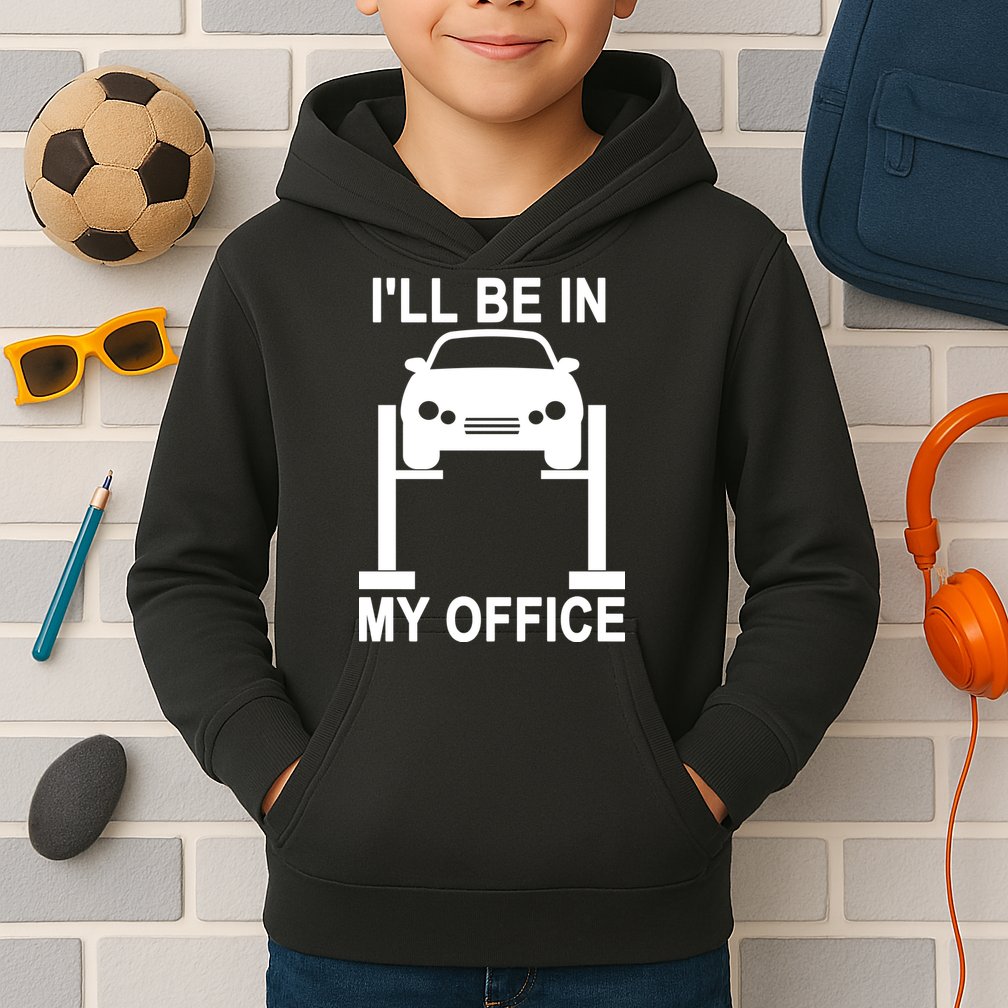 I'll Be In My Office Kids Hoodie