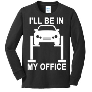 I'll Be In My Office Kids Long Sleeve Shirt