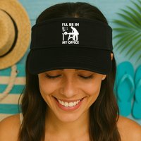 I'll Be In My Office Carpenter Woodworking  Visor