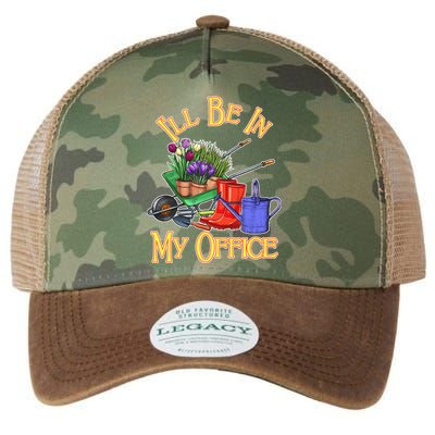 I'll Be In My Office Gardening Legacy Tie Dye Trucker Hat