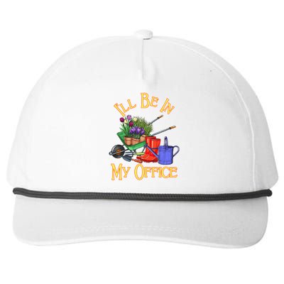 I'll Be In My Office Gardening Snapback Five-Panel Rope Hat