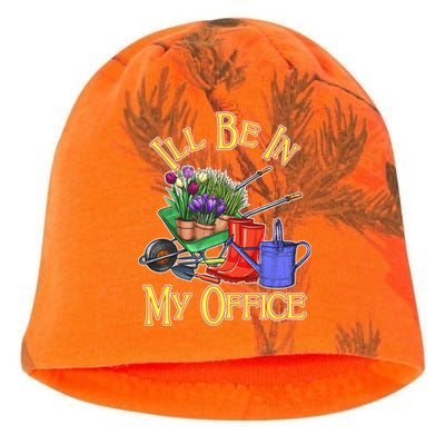 I'll Be In My Office Gardening Kati - Camo Knit Beanie