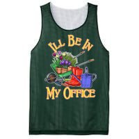 I'll Be In My Office Gardening Mesh Reversible Basketball Jersey Tank