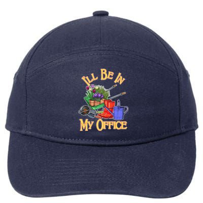 I'll Be In My Office Gardening 7-Panel Snapback Hat