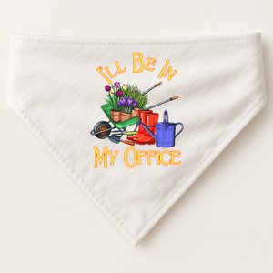 I'll Be In My Office Gardening USA-Made Doggie Bandana