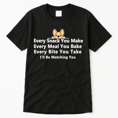 I'll Be Watching You Cute Dog Meme Tall T-Shirt