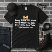 I'll Be Watching You Cute Dog Meme Tall T-Shirt