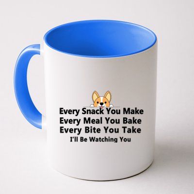 I'll Be Watching You Cute Dog Meme Coffee Mug