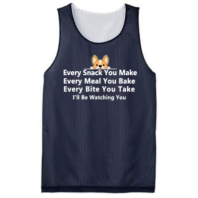 I'll Be Watching You Cute Dog Meme Mesh Reversible Basketball Jersey Tank