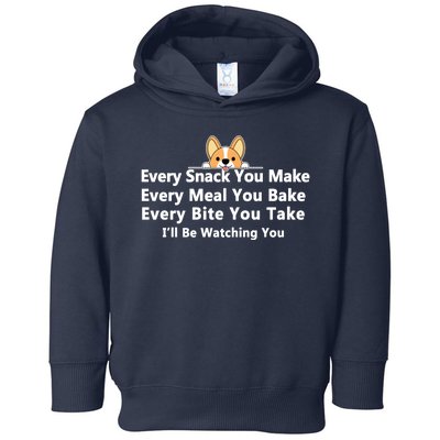 I'll Be Watching You Cute Dog Meme Toddler Hoodie