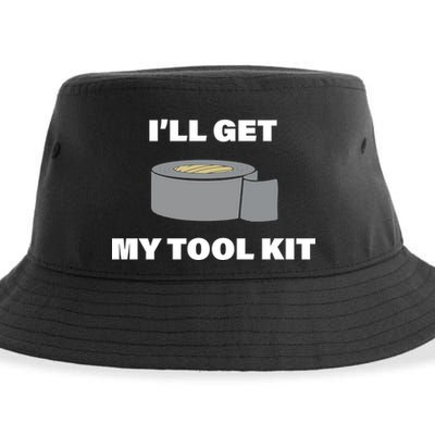 I'll Get My Tool Kit Duck Tape Sustainable Bucket Hat