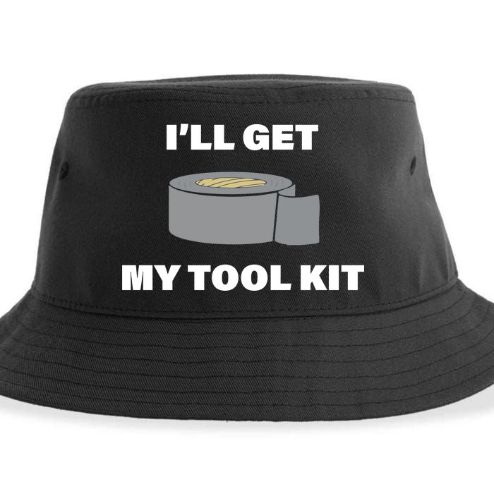 I'll Get My Tool Kit Duck Tape Sustainable Bucket Hat