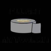 I'll Get My Tool Kit Duck Tape 16oz Travel Tumbler