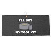 I'll Get My Tool Kit Duck Tape Large Microfiber Waffle Golf Towel