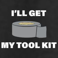 I'll Get My Tool Kit Duck Tape Trucker Hat