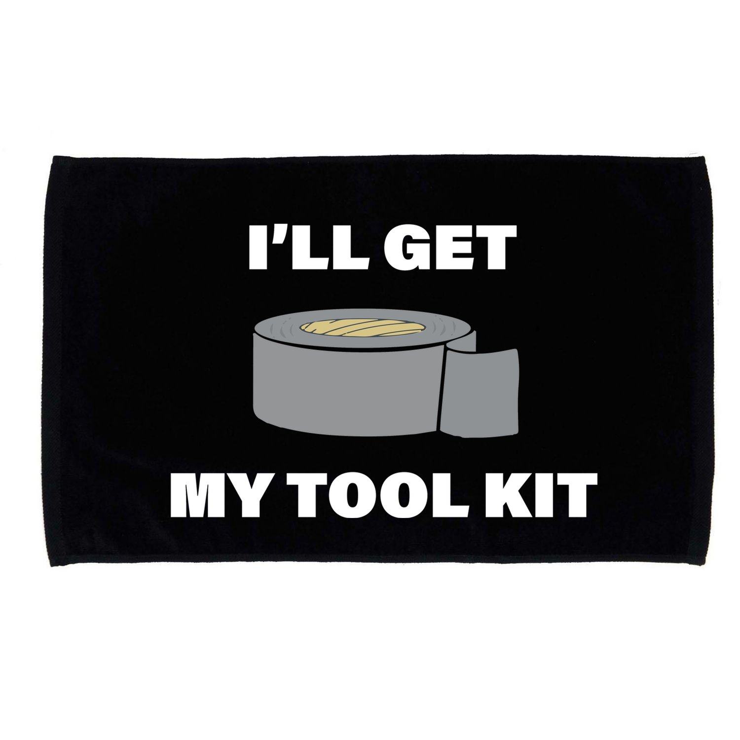 I'll Get My Tool Kit Duck Tape Microfiber Hand Towel