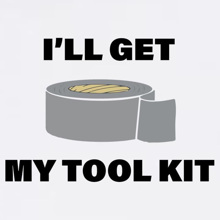 I'll Get My Tool Kit Duck Tape Garment-Dyed Sweatshirt