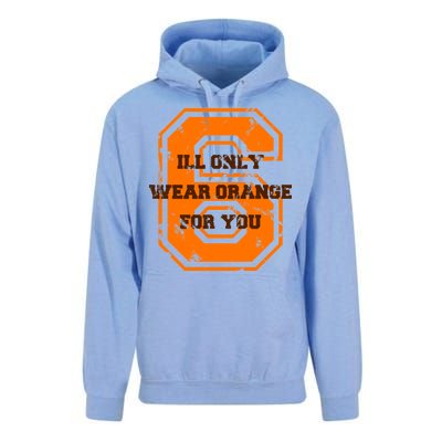 I'll Only Wear Orange For You Cleveland Football Unisex Surf Hoodie