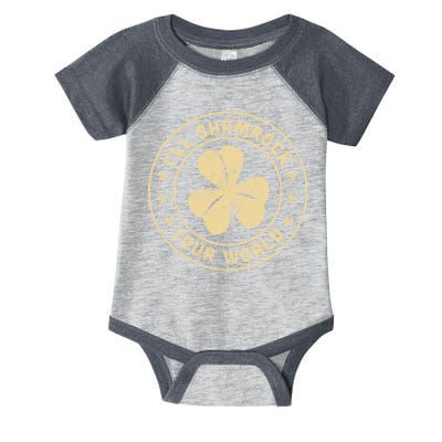 I'll Shamrock Your World Infant Baby Jersey Bodysuit