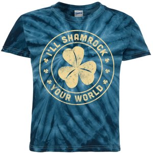 I'll Shamrock Your World Kids Tie-Dye T-Shirt