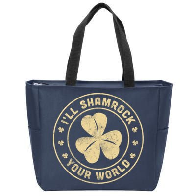 I'll Shamrock Your World Zip Tote Bag