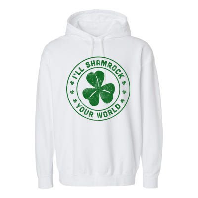 I'll Shamrock Your World Garment-Dyed Fleece Hoodie