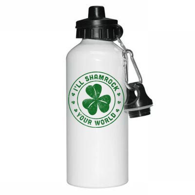 I'll Shamrock Your World Aluminum Water Bottle