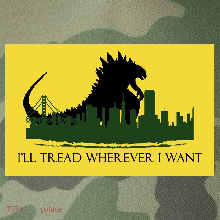 I'll Tread Wherever I Want Legacy Tie Dye Trucker Hat