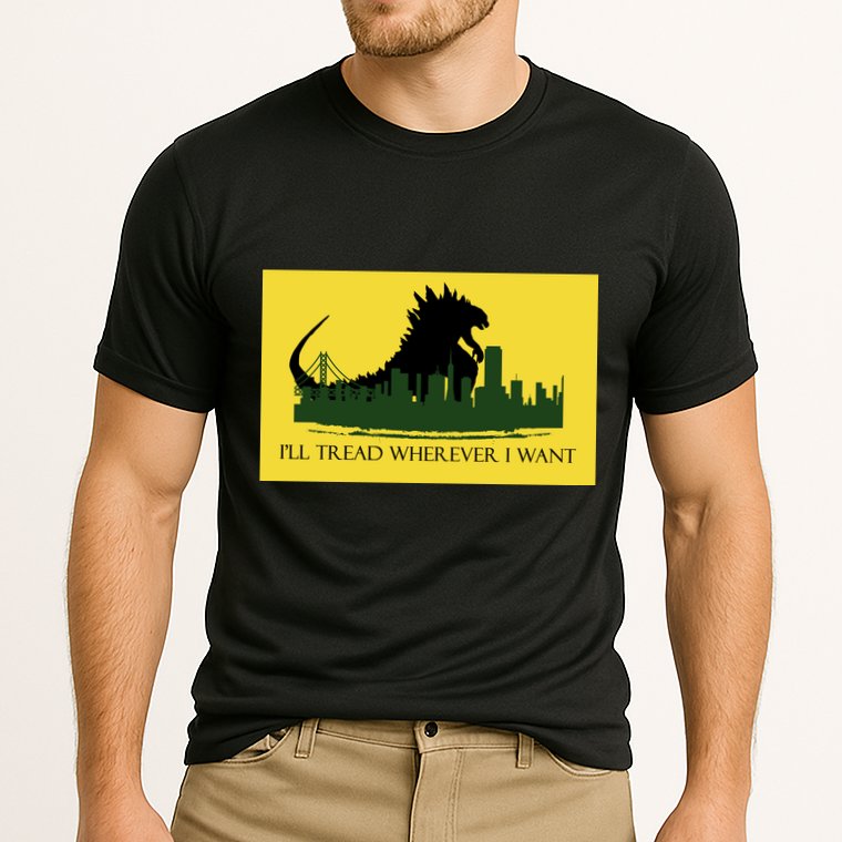 I'll Tread Wherever I Want Performance Shirt