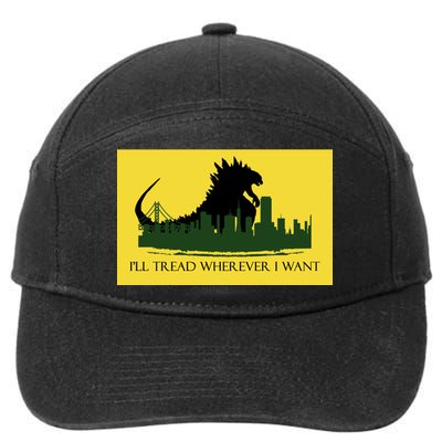 I'll Tread Wherever I Want 7-Panel Snapback Hat