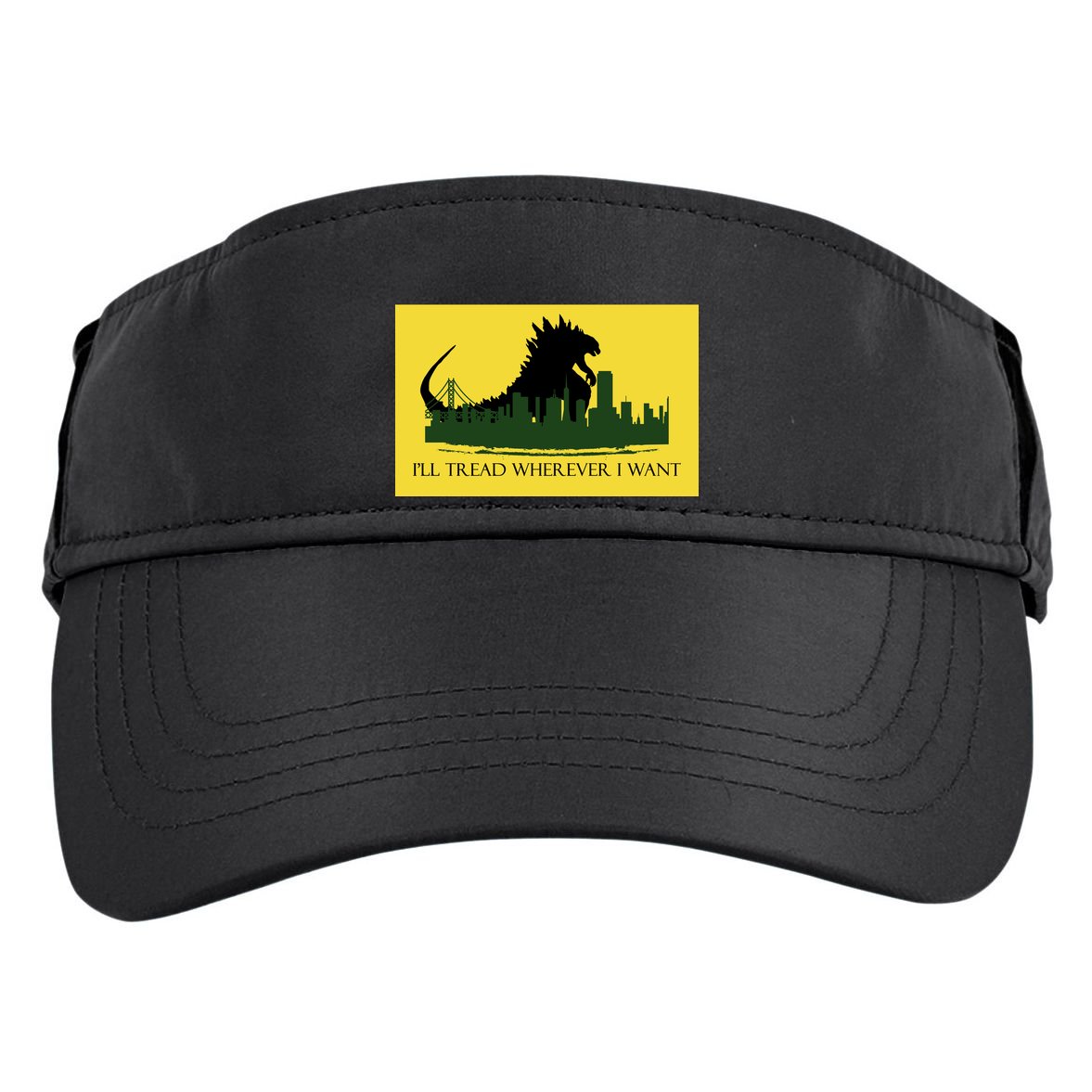 I'll Tread Wherever I Want Adult Drive Performance Visor