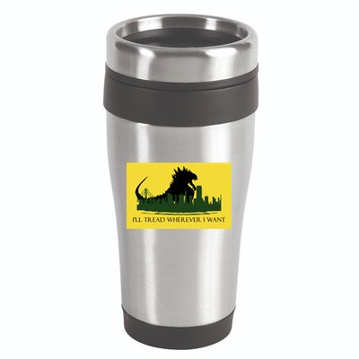 I'll Tread Wherever I Want 16oz Travel Tumbler