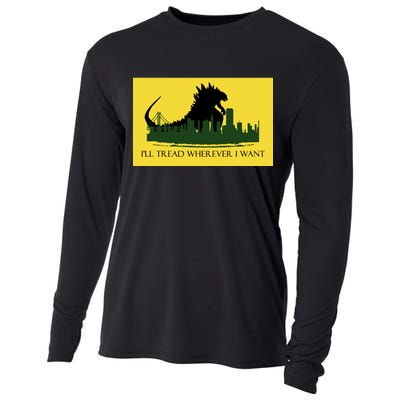 I'll Tread Wherever I Want Cooling Performance Long Sleeve Crew