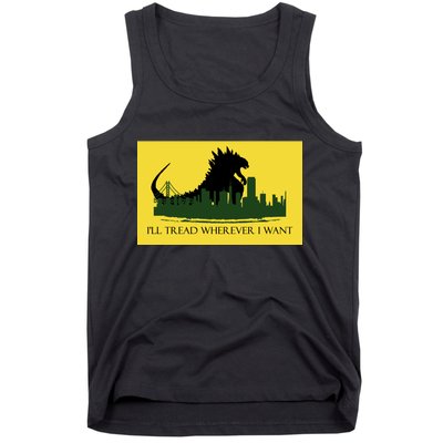 I'll Tread Wherever I Want Tank Top