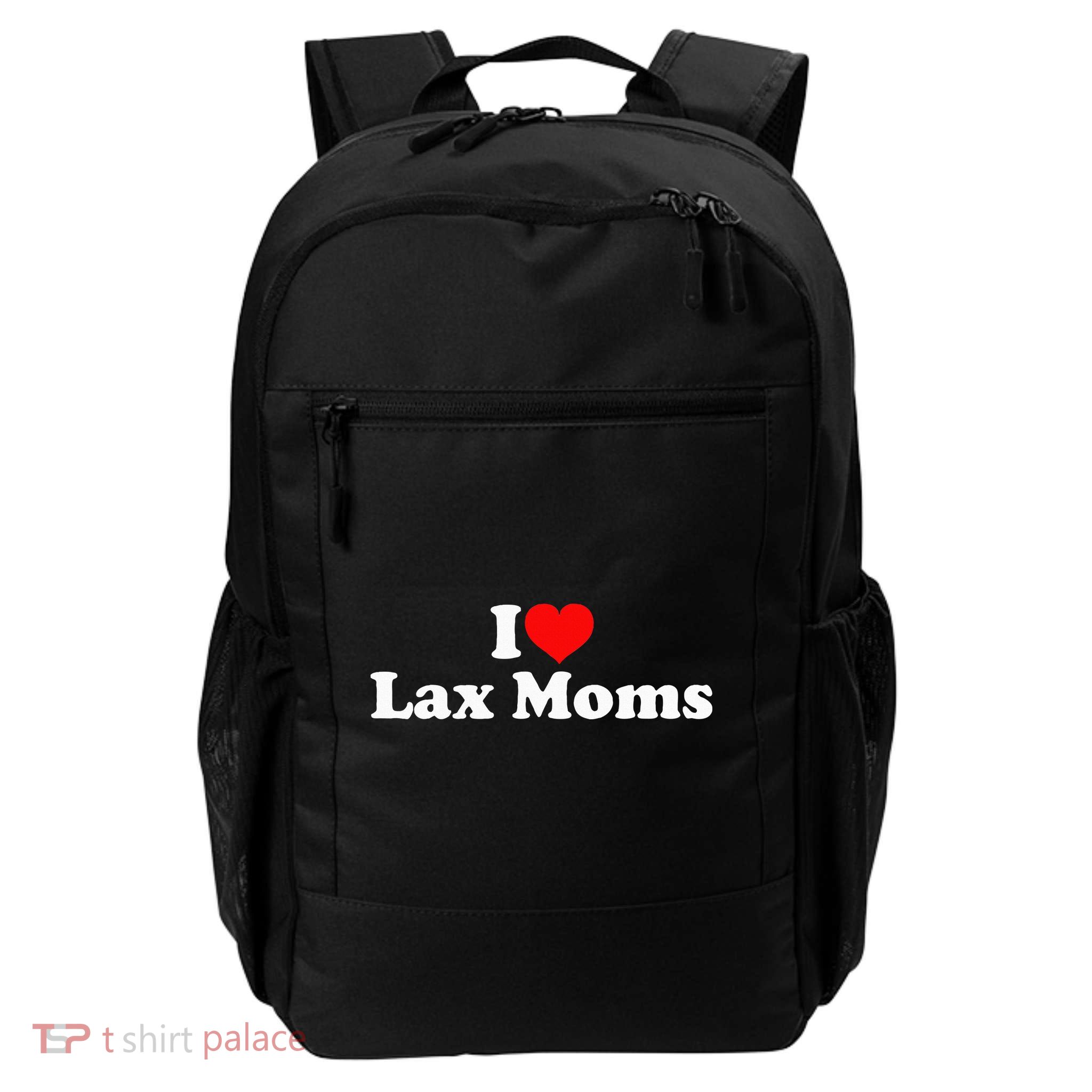 I Love Lax Moms Backpack