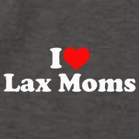 I Love Lax Moms Vector Backpack