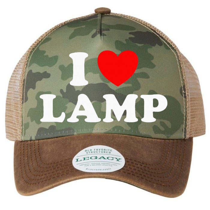 I Love Lamp Funny Light Shade Lampshade Candle Lantern Moth Legacy Tie Dye Trucker Hat