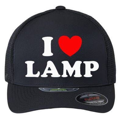 I Love Lamp Funny Light Shade Lampshade Candle Lantern Moth Flexfit Unipanel Trucker Cap